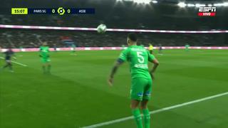 Tras error de Danilo: Denis Bouanga puso el 1-0 del Saint-Étienne vs. PSG por la Ligue 1 [VIDEO]