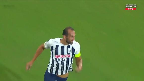 Gol de Hernán Barcos para el 1-0 de Alianza Lima vs. Colo Colo. (Video: ESPN)