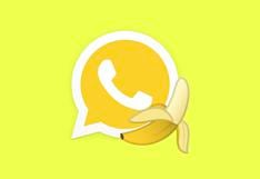 Te enseño cómo activar el “modo plátano” en WhatsApp