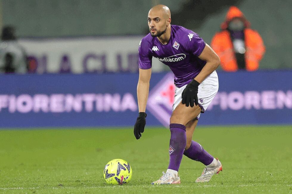 Sofyan Amrabat, jugador de la Fiorentina | Italia. (Foto: Agencias)