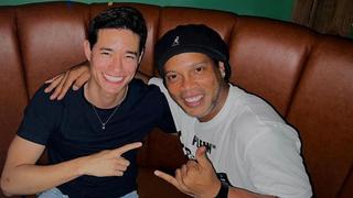 “Un placer encontrarte”: ‘Dinho’ se tomó una foto con músico peruano Tony Succar