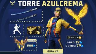 Free Fire: cómo ganar las recompensas del evento “Torre Azulcrema”