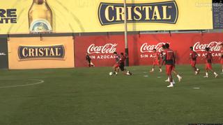 Se llevó a todos y a cobrar: el golazo de Lapadula en los entrenamientos de la Selección Peruana [VIDEO]