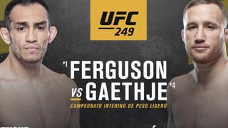 ¡Habrá acción! Justin Gaethje reemplazará a Khabib en el UFC 249 y peleará contra Tony Ferguson este 18 de abril