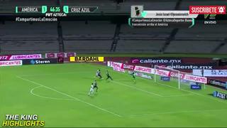 Le dio vuelta al clásico: Rodríguez anotó un golazo para el 2-1 de Cruz Azul sobre América en la Copa GNP [VIDEO]