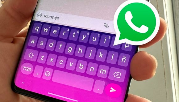 Así es como puedes cambiar rápidamente el color del teclado de WhatsApp. (Foto: Depor - Rommel Yupanqui)