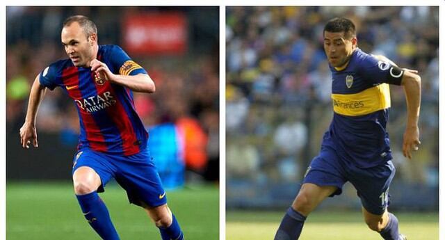 Riquelme, ídolo de Iniesta.