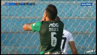 Gran jugada previa de Farfán: Míguez tuvo en sus pies el 1-0 de Alianza Lima vs. Sport Huancayo [VIDEO]