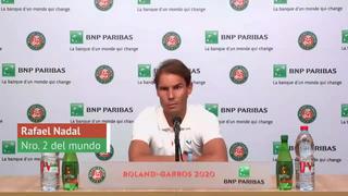 Rafael Nadal: “es un sueño volver a jugar una final de Roland Garros”