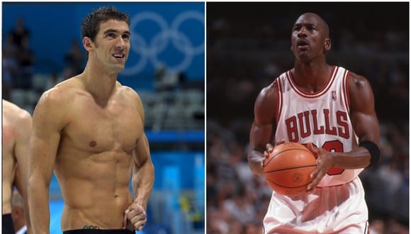 Phelps y Jordan son dos de los deportistas más grandes que ha tenido Estados Unidos. (Foto: Just Jared/ Getty Images)