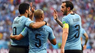 A octavos de final: Uruguay le ganó 1-0 a Arabia Saudita por la fecha 2 del Mundial Rusia 2018