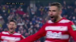 Sobre el final: Antonio Puertas puso el 1-1 del Barcelona vs. Granada [VIDEO]