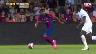 Esto es cine: las fabulosas jugadas de Yamal en 3 goles de Barcelona a Tottenham