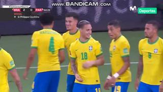 Cierren todo: Phillipe Coutinho marcó un golazo para el 2-0 de Brasil vs. Paraguay [VIDEO]