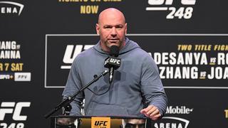 Dana White sobre la postergación de otros deportes por el coronavirus: "Se rindieron ante la presión de los medios”