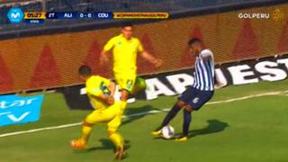 El palo le negó golazo a Carlos Ascues en el inicio del segundo tiempo [VIDEO]