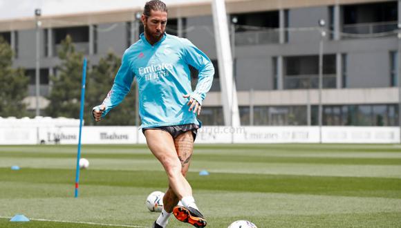 Sergio Ramos aún continúa de baja por molestias en el gemelo. (Foto: Real Madrid)