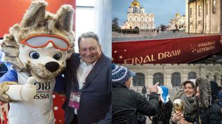 Así se vive la previa del Sorteo Mundial Rusia 2018 en el Palacio Estatal del Kremlin en Moscú
