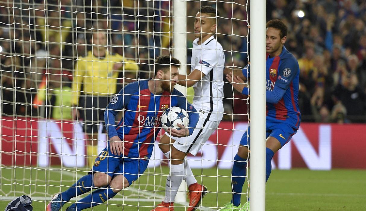 Lionel Messi y Neymar, lideraron la remontada histórica ante PSG. (Foto: AFP)