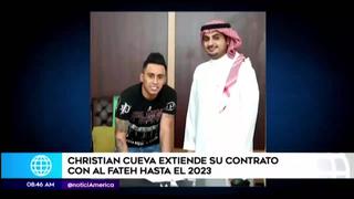 Christian Cueva continuará en Al Fateh hasta el 2023