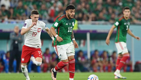 México vs. Polonia se vieron las caras este martes por el Mundial de Qatar 2022 (Foto: Getty Images).