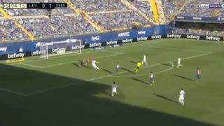 Estás ‘loco’ Karim: el golazo de Benzema para el 2-0 de Real Madrid vs Levante [VIDEO]