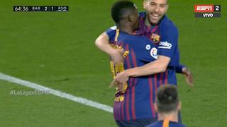 ¡Hizo estallar al Camp Nou! Golazo de Jordi Alba en el Barcelona-Real Sociedad por LaLiga [VIDEO]