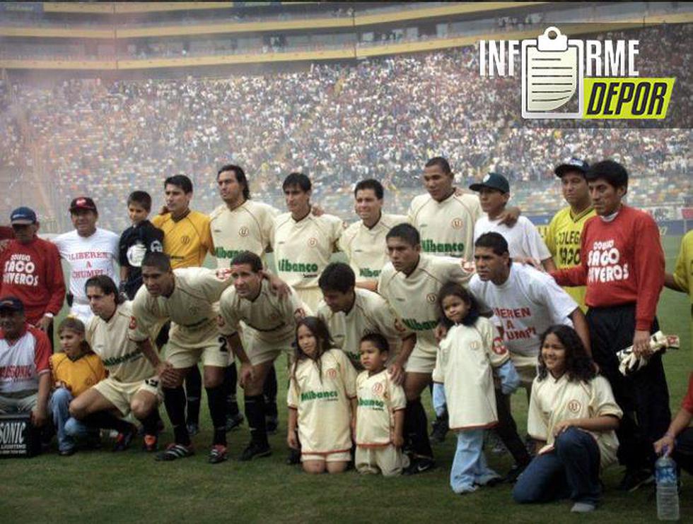Universitario de Deportes ganó 15 de 22 partidos del Torneo Apertura 2002. (Diseño: Marcelo Hidalgo)