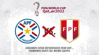 Hoy se jugaba el partido por las Eliminatorias: Perú y Paraguay intercambiaron mensajes en Twitter
