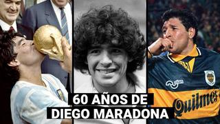 Diego Maradona cumple 60 años: Esta fue su trayectoria como futbolista