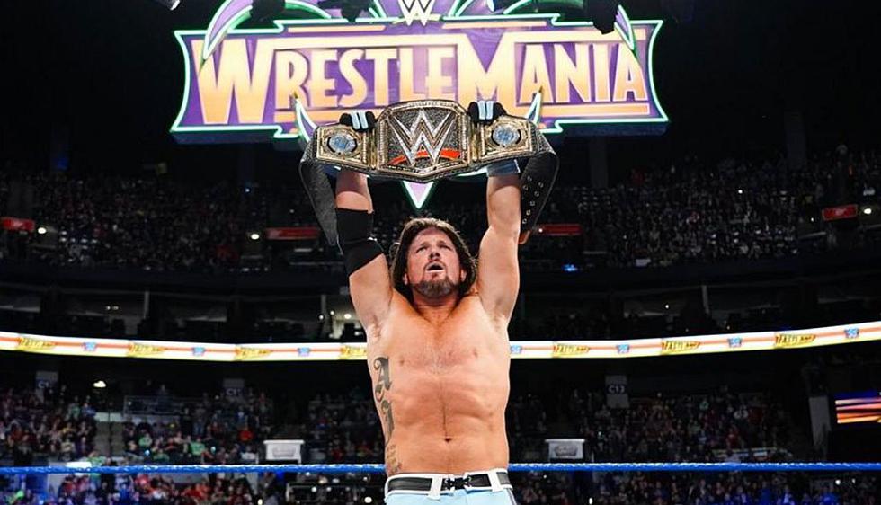 AJ Styles retuvo el Campeonato Mundial de la WWE. (WWE)
