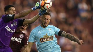 Sporting Cristal: Emanuel Herrera empató ante Lanús tras blooper de portero argentino [VIDEO]