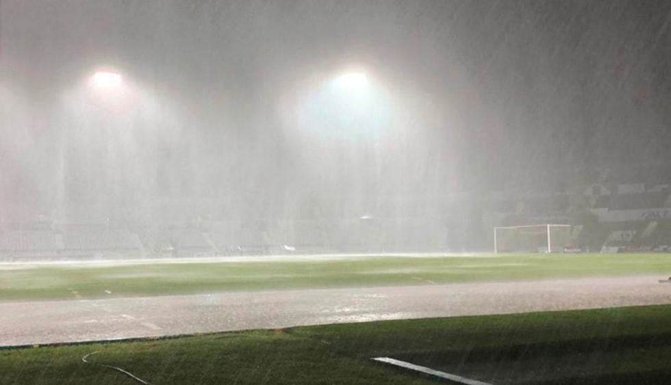 Monterrey vs. Cafetaleros: partido por Copa MX 2019 fue suspendido por tormenta eléctrica. (Foto: Rayados)