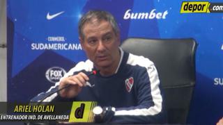 "Alianza Lima es un ejemplo", dijo DT de Independiente