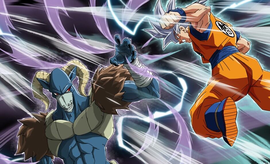 Dragon Ball Super: ¡Goku Ultra Instinto vs. Moro! Así se vería la nueva temporada del anime. (Foto: @FiWargo)