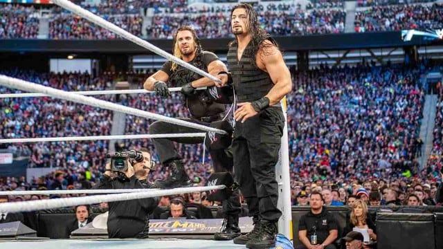 Seth Rollins, con The Shield (Roman Reigns y Dean Ambrose), debutó en Wrestlemania 29. (Foto: WWE)
