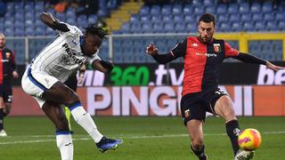 Zapata salió lesionado: no pudo terminar el Atalanta vs. Genoa y lo reemplazó Muriel
