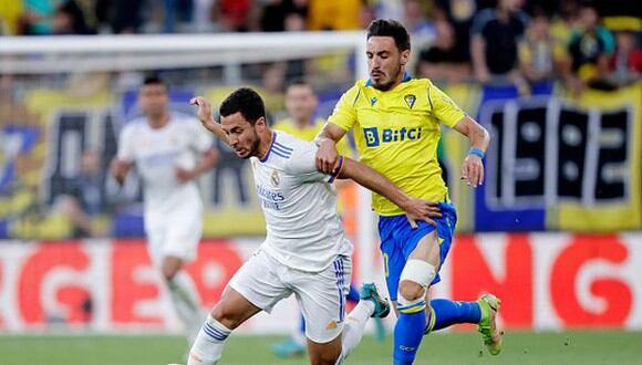 Real Madrid-Cádiz en partido por jornada 37 de LaLiga Santander. (Foto: Getty Images)