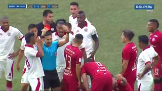 Jonathan Segura fue expulsado y Erick Delgado se volvió loco por decisión del árbitro [VIDEO]