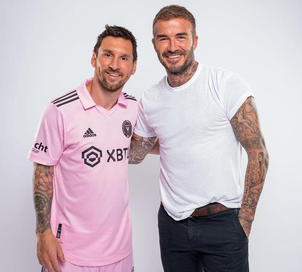 Lionel Messi will be presented this Sunday at Inter Miami.  (Photo: David Beckham)