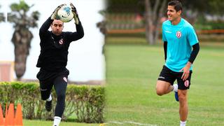Aldo Corzo y José Carvallo se unieron a los entrenamientos de Universitario en Campo Mar