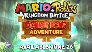 Mario + Rabbids Kingdom Battle Donkey Kong Adventure es presentado por Ubisoft [VIDEO]