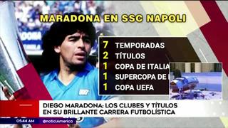 Diego Maradona: ¿cuántos Mundiales y títulos ganó la leyenda del fútbol argentino?