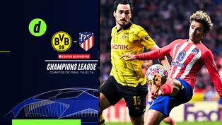 Dortmund vs. Atlético Madrid: pronósticos de apuestas y cuotas