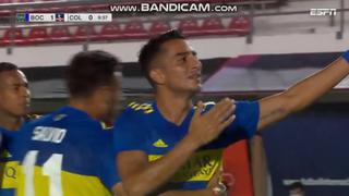 Derechazo letal: González y su golazo para el 1-0 del Boca vs. Colo Colo [VIDEO]