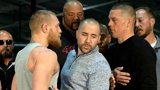 UFC 196: Conor McGregor y Nate Diaz se dijeron de todo en su primer careo
