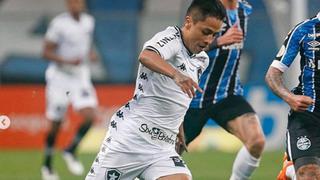 El debut esperado: Lecaros se estrenó con Botafogo en el Brasileirao 