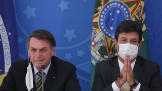 “La falta humanidad”: la crítica de Bolsonaro a su a su ministro de Salud por defender el distanciamiento social