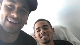 Neymar se solidarizó con Gabriel Jesus tras su delicada operación en Barcelona
