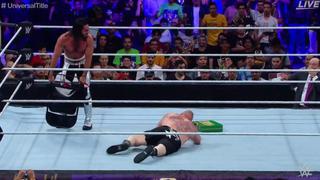 ¡Se cobró revancha! Seth Rollins castigó a Brock Lesnar con silletazos en el Super ShowDown de Arabia Saudita [VIDEO]